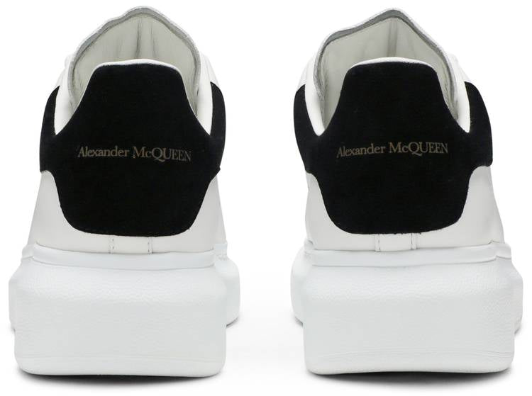 Alexander McQueen Wmns Oversized Sneaker 'White Black' 2019